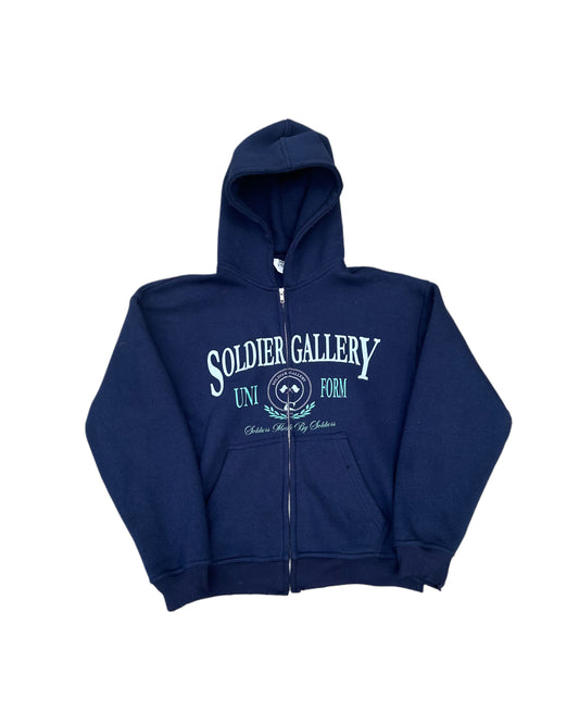 smbs zip up navy blue