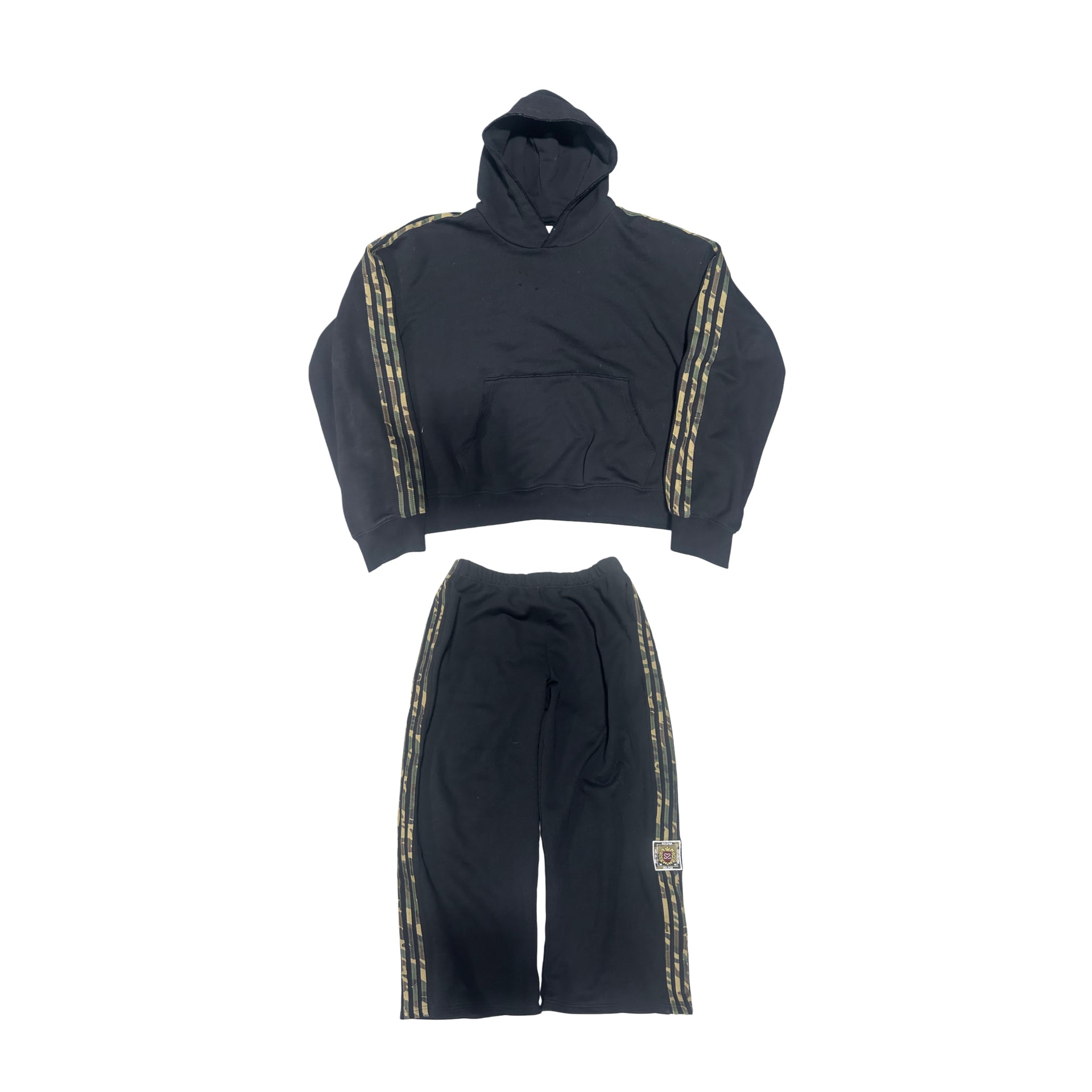 solider sweatsuit (black)